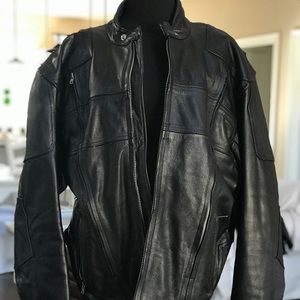 Men’s Leather Motorcycle Jacket